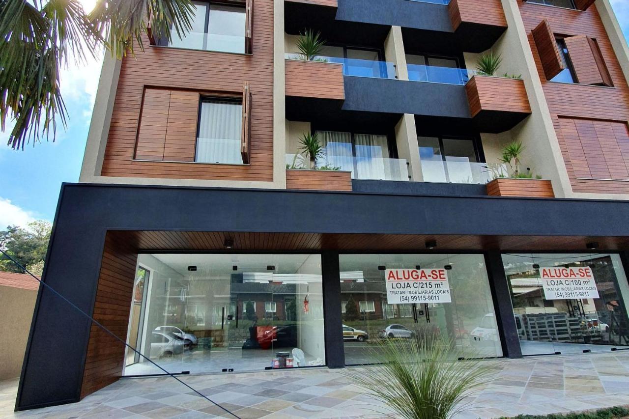 Apto Luxo 800M R. Coberta | 2 Suites | Mobiliado Gramado Buitenkant foto