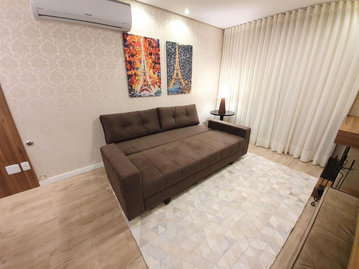 Apto Luxo 800M R. Coberta | 2 Suites | Mobiliado Gramado Buitenkant foto