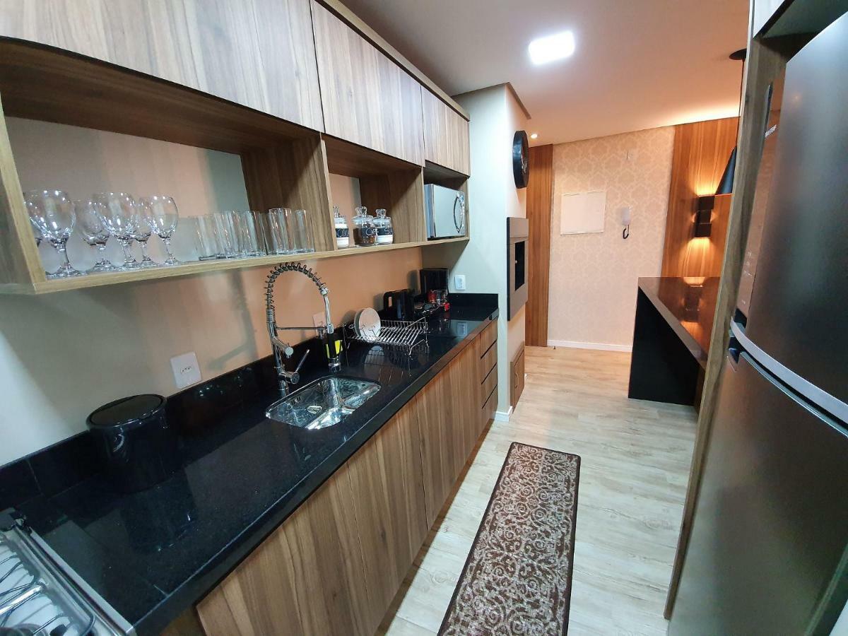 Apto Luxo 800M R. Coberta | 2 Suites | Mobiliado Gramado Buitenkant foto